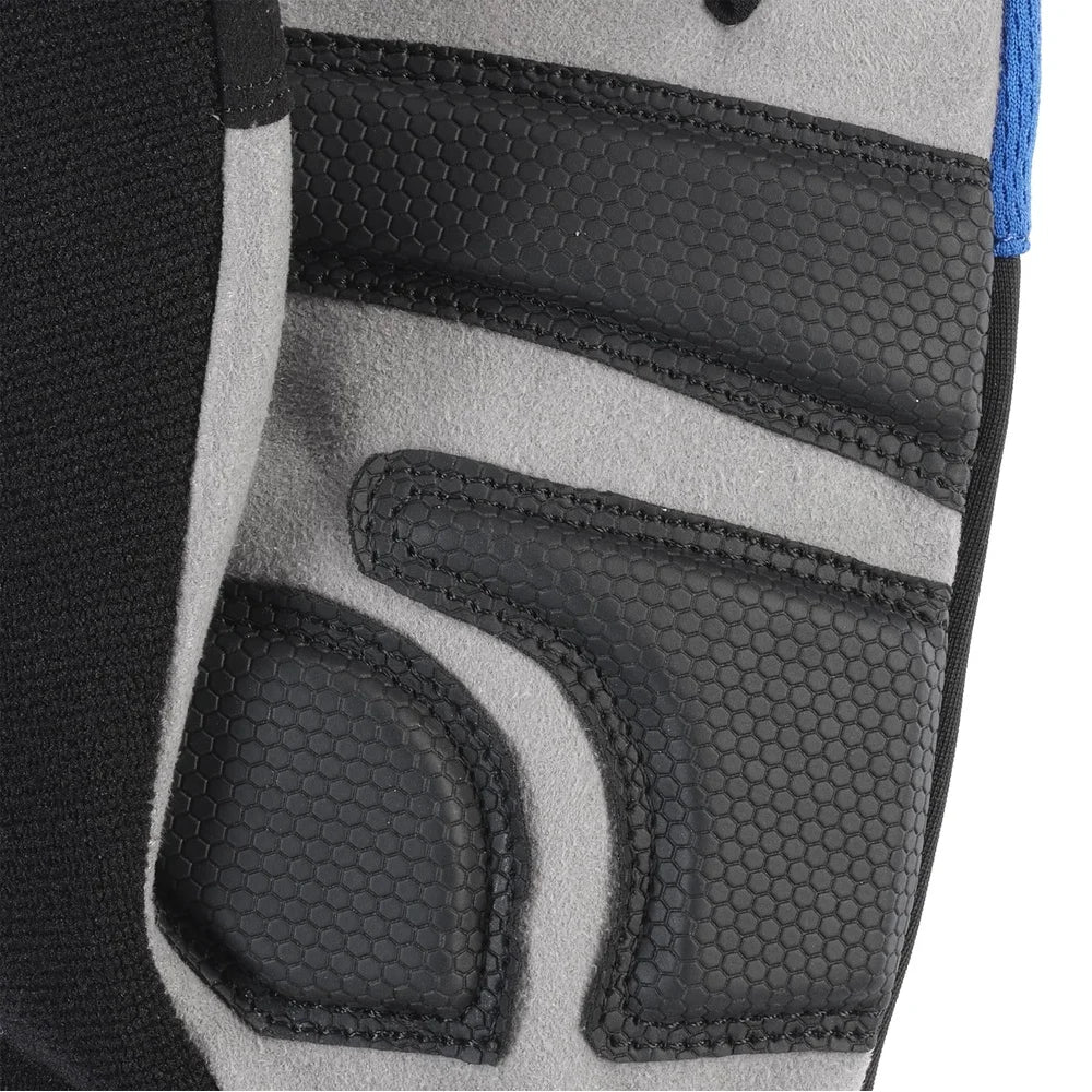 Heavy Duty Anti Vibration Outdoor Work Gloves Touchscreen Compatible Breathable Spandex Reflective Material Extra Padding