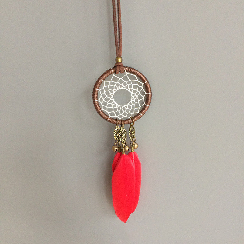 Feather Car Pendant