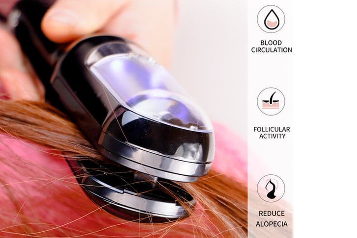 2-in-1 Hair Straightener & Split-End Trimmer Tool – Professional Salon-Grade Hair Care Device