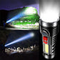 Brightest Flashlight 990000000 Lumens – Ultra-Powerful Rechargeable LED Torch with 4 Lighting Modes & Side COB Light