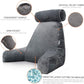 Reading Pillow with Arms – Backrest Support Cushion for Bed & Couch