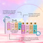 Roxelis 1set Body Fragrance Perfume Spray Set Long Lasting Freshing Fruit Scent Daily Dating Glamour Flirting Elegant Perfume
