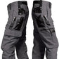 2PCS Tactical Work Pants Men Outdoor Cargo Trousers Multi-pocket Waterproof Pant Autumn Spring Outdoor Workwear Hiking Trousers