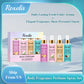 Roxelis 1set Body Fragrance Perfume Spray Set Long Lasting Freshing Fruit Scent Daily Dating Glamour Flirting Elegant Perfume