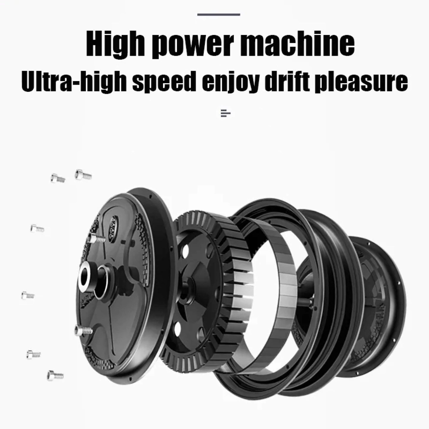 RC 4x4 Off-Road Monster Truck – Remote Control Rock Crawler Drift Car (Shark Digger Design)