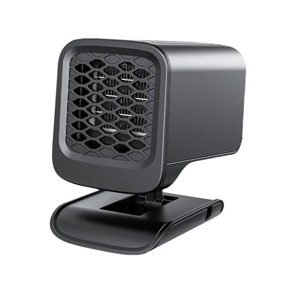 12/24V Portable Car Heater 120W 360 Rotating Windscreen Defroster Demister Defogging Defrosting Heating Fan Car Anti-Fog Heater