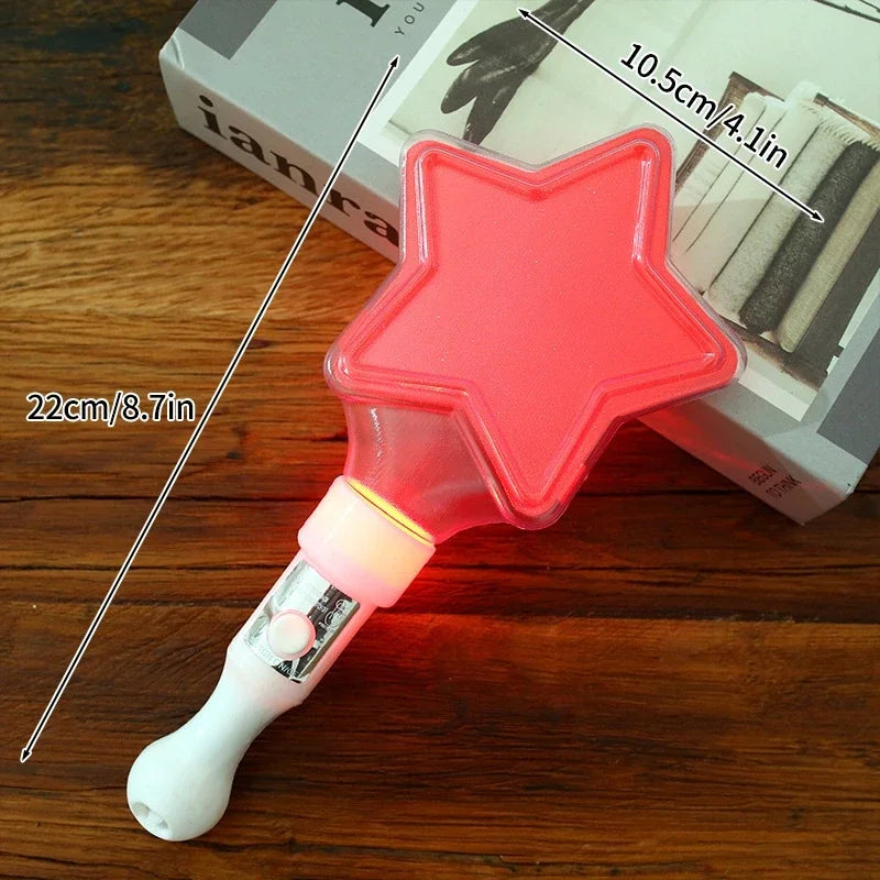 Luminous Lightstick Kpop Concert Support Stickers Glow Sticks Crazy Wedding Party Time Luminous Stick Party Accessorie
