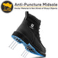 SUADEX Steel Toe Boots for Men Women Waterproof Indestructible Work Safety Boot Outdoor Protection Construction Shoes
