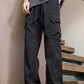 Cross-Border Autumn Autumn New Sports Casual Men'S Pants Plus Size Multi-Pocket Loose Fleece Cargo Pants Cotton Sweatpants