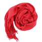 2025 Solid Color Imitation Cashmere Scarf for Autumn Winter Thick Long Fringe Shawl Unisex Versatile Wrap Casual Formal Wear