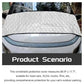 Car Windshield Cover For Ice And Snow Winter Frost Protector Silver Windshield Sun Snow Cover Winter Frost Protector For Cars