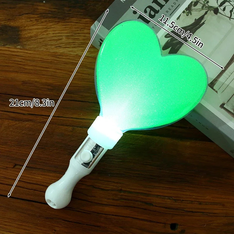 Luminous Lightstick Kpop Concert Support Stickers Glow Sticks Crazy Wedding Party Time Luminous Stick Party Accessorie