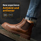 Safety Shoes Men's Work Steel Toe Caps Boots Male Indestructible Protective Shoes Puncture-Proof Security Footwear Work Boots