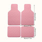 4Pcs Auto Foot Pad Non Slip Car Front Rear Mats Set Waterproof Universal Auto Carpet Car Interior Accessories