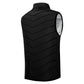 Intelligent Heated Vest Men Women USB Electric Thermal Warm Clothes 9 Areas Zone for Outdoor Hunting for Sports Hiking Oversized