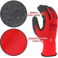 Zimai Latex Coated Work Gloves Gardening Gloves Anti-Slip Abrasion-Resistant Cut-Resistant Puncture-Resistant Work Gloves