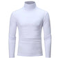 Thermal Underwear Tops Men Spring Clothes Thermal Shirt Autumn Men's Winter Tights High Neck Thin Slim Fit Long Sleeve T-shirt