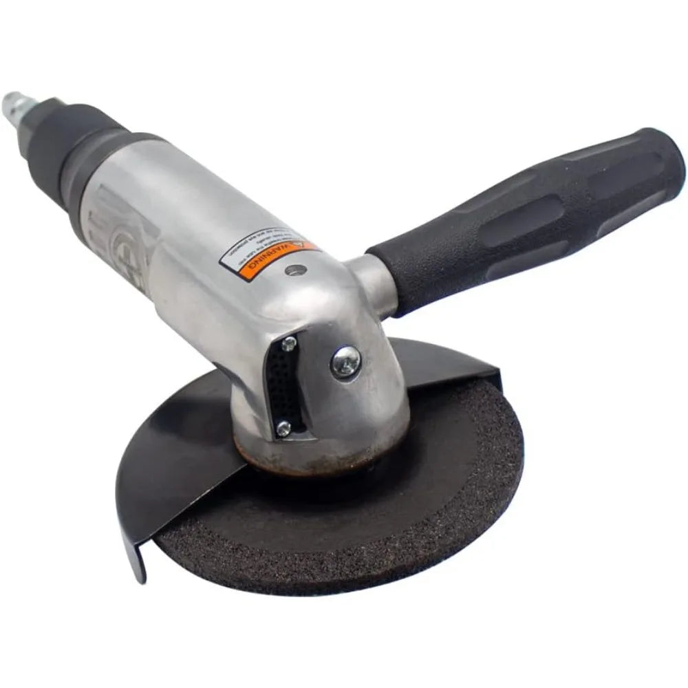 5 Inch Pneumatic Angle Grinder Polisher - 125MM 12000RPM High-Speed Air Grinding Machine for Polishing and Grinding