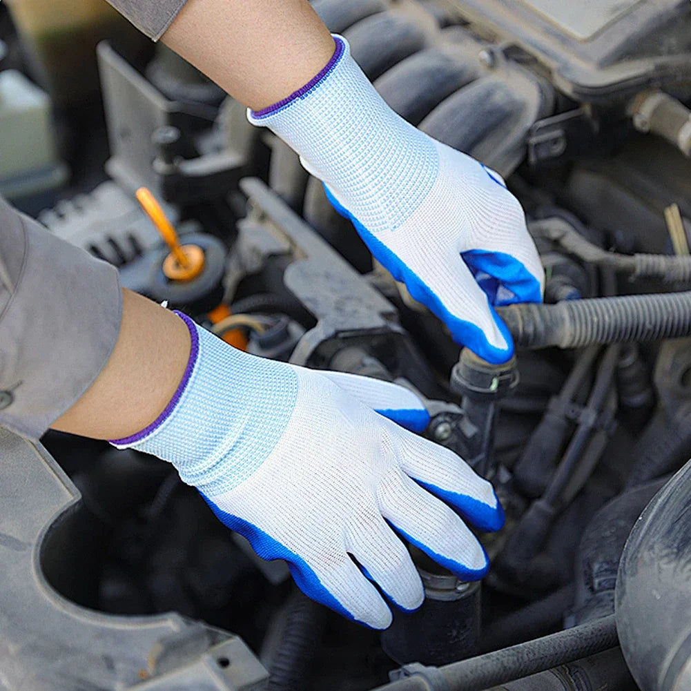 1-20Pairs Nitrile Gloves Safety Industrial Labor Work Gloves Wear-resistant Working Protective Gloves for Hands Protection