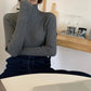 2025 Knit Jumpers Top Chic Autumn Winter Sweater Pullovers Women Long Sleeve Casual Turtleneck Warm Basic Sweater