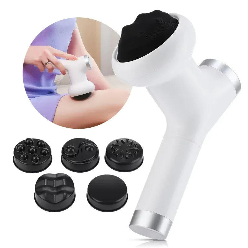 Portable Home Multifunctional Exercise Hammer Electric Massager, Mini Fascia Gun, Professional Fitness