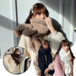 Warm In And Winter Thickened Lamb Hair Scarf Women'S Cute Wearing Guide Plush Warm Japanese New Winter Women Scarf New Hot