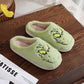 For Grinch Plush Slippers Warm Slip-on House Shoes Breathable Fluffy Home Slippers Cute Monster Slippers for Men Women