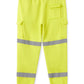 Men s High Visibility Reflective Patchwork Joggers Pants with Drawstring Elastic Waistband for Emergency and Roadside Work