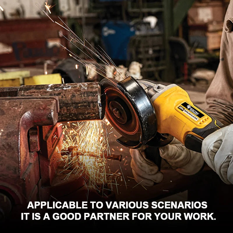 EDOG DCG406 Brushless Angle Grinder Cordless Metal Polishing Machine Cutting Woodworking Power Tool For Makita 21V Battery Pin