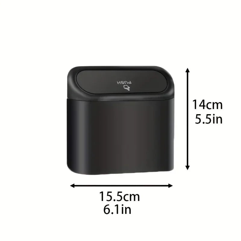 Car Trash Can (with Lid) Contains 60 (300) Garbage Bags, Small Car Trash Can, Leak-proof Mini Car Accessories 2026