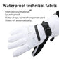 SKIFREE S4 Waterproof Warm Ski Gloves - Touchscreen, Windproof, Thermal Insulated, Durable PU, Card Holder