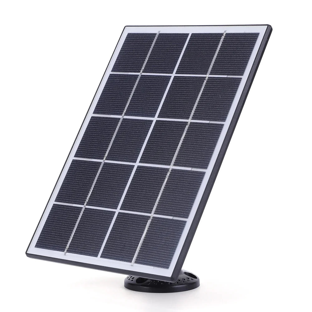 20W Solar Charger IP65 Waterproof Solar Panel Kit 9.8Ft Charging Cable Solar Charging Panel for Ring Video Doorbell 4/3/3 Plus/2