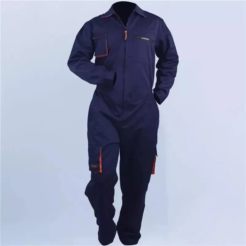 2023Work Overall Uniform Men Women Working Coveralls Welding Suit Car Repair Workshop Mechanic Plus Size Clothes