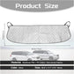 Car Windshield Cover For Ice And Snow Winter Frost Protector Silver Windshield Sun Snow Cover Winter Frost Protector For Cars