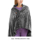 USB Electric Heated Blanket 3 Heating Levels Fleece Heated Blanket Wearable Heating Lap Blanket Quickly Heated Cape Pad
