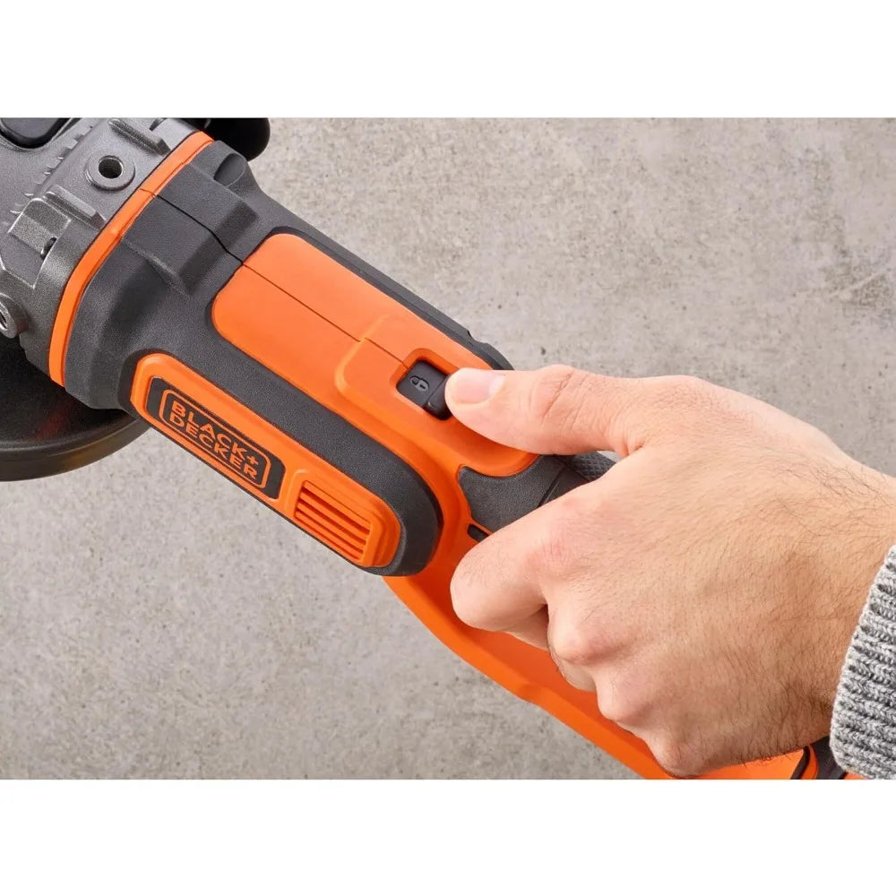 Cordless Long-Neck Angle Grinder for Precision Cutting and Grinding, Ideal for DIY and Professional Use