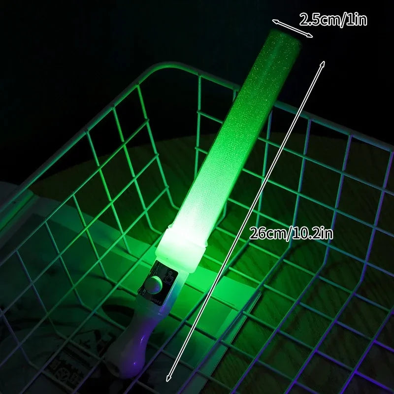 Luminous Lightstick Kpop Concert Support Stickers Glow Sticks Crazy Wedding Party Time Luminous Stick Party Accessorie