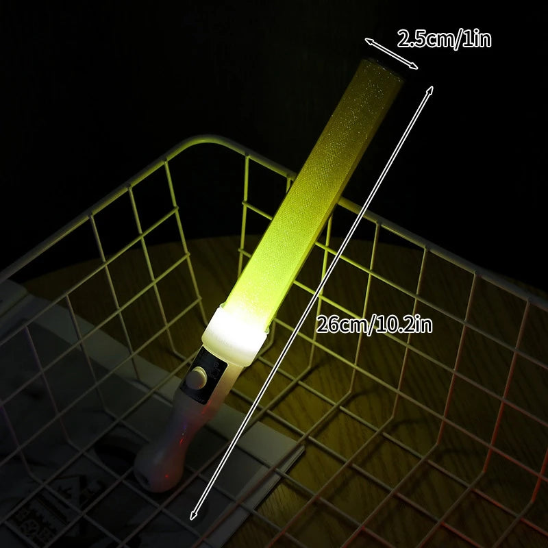 Luminous Lightstick Kpop Concert Support Stickers Glow Sticks Crazy Wedding Party Time Luminous Stick Party Accessorie