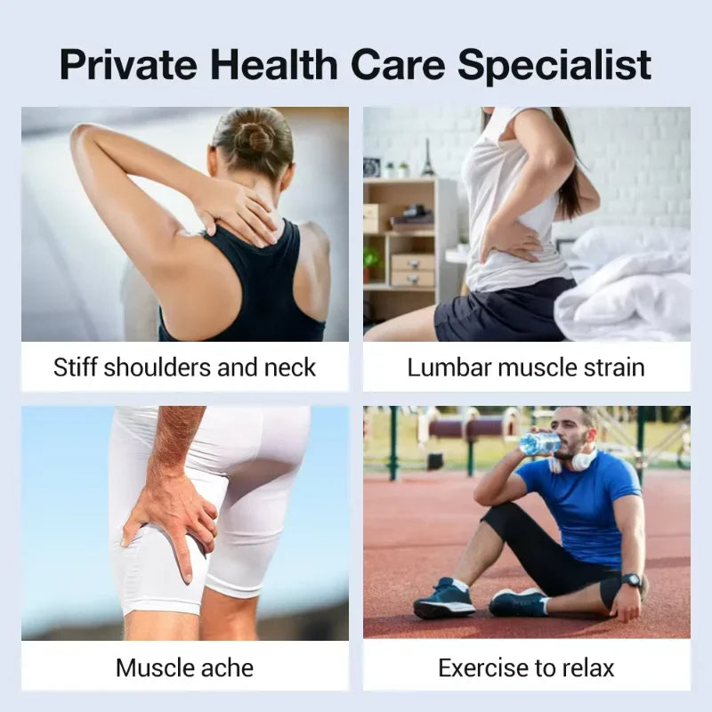 Portable Home Multifunctional Exercise Hammer Electric Massager, Mini Fascia Gun, Professional Fitness