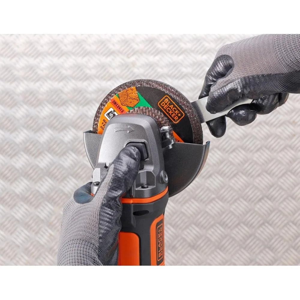 Cordless Long-Neck Angle Grinder for Precision Cutting and Grinding, Ideal for DIY and Professional Use