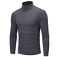 Thermal Underwear Tops Men Spring Clothes Thermal Shirt Autumn Men's Winter Tights High Neck Thin Slim Fit Long Sleeve T-shirt