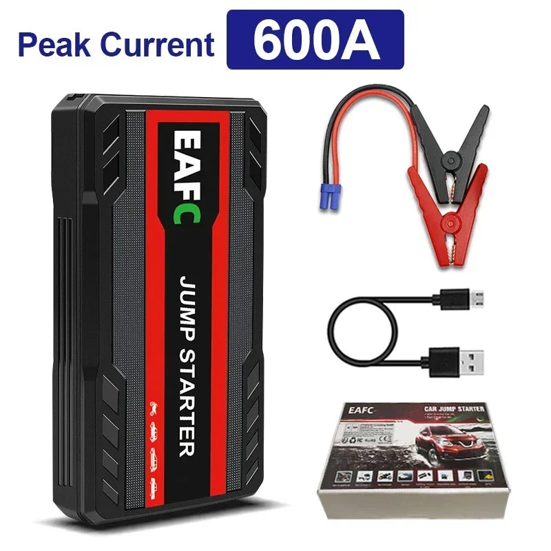 2000A Car Jump Starter Power Bank 12V Output Portable Emergency Start-up Charger 1000A for Cars Booster Battery Starting Device
