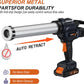 2-in-1 Cordless Caulking Gun Sausage Gun with 2.0AH Batteries, for 10oz-20oz/300-600ml Cartridges and Sausage Packs, Anti-Drippi