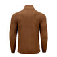 Men's Sweater Spring Outer Wear Quarter Zip Sweaters Polo Zip Pullover Cable Knit Mock Neck Turtleneck Top US Size