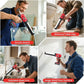 Cordless Electric Caulking Gun with 2x 2000mAh Batteries 9Piece Silicone Caulking Tool Set 4 Adjustable Speed Settings Builtin