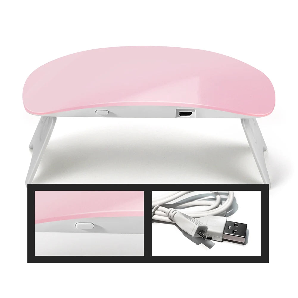 Acrylic Nail Kit For Beginners Acrylic Nail Powder Liquid Set Nail Kit Acrylic Set Gel Polish UV Light Manicure Salon