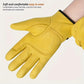 1 Pair Artificial Leather Gloves for Welding Gardening Tree Planting Car Repairing Construction Site Moving Jobs