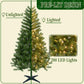 6FT/6.23FT -Christmas Decoration,Pre-Lit Artificial Christmas Tree, Suitable For Indoor,Home, Holiday,  Kitchen,DIY,  Party Use.
