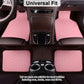 4Pcs Auto Foot Pad Non Slip Car Front Rear Mats Set Waterproof Universal Auto Carpet Car Interior Accessories