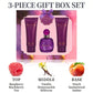 Bath and Body Gift Set for Women & Girls 1.7fl.oz Eau de Parfum Spray 2.8fl.oz Shower Gel 2.8fl.oz Body Lotion Women's Fragrance